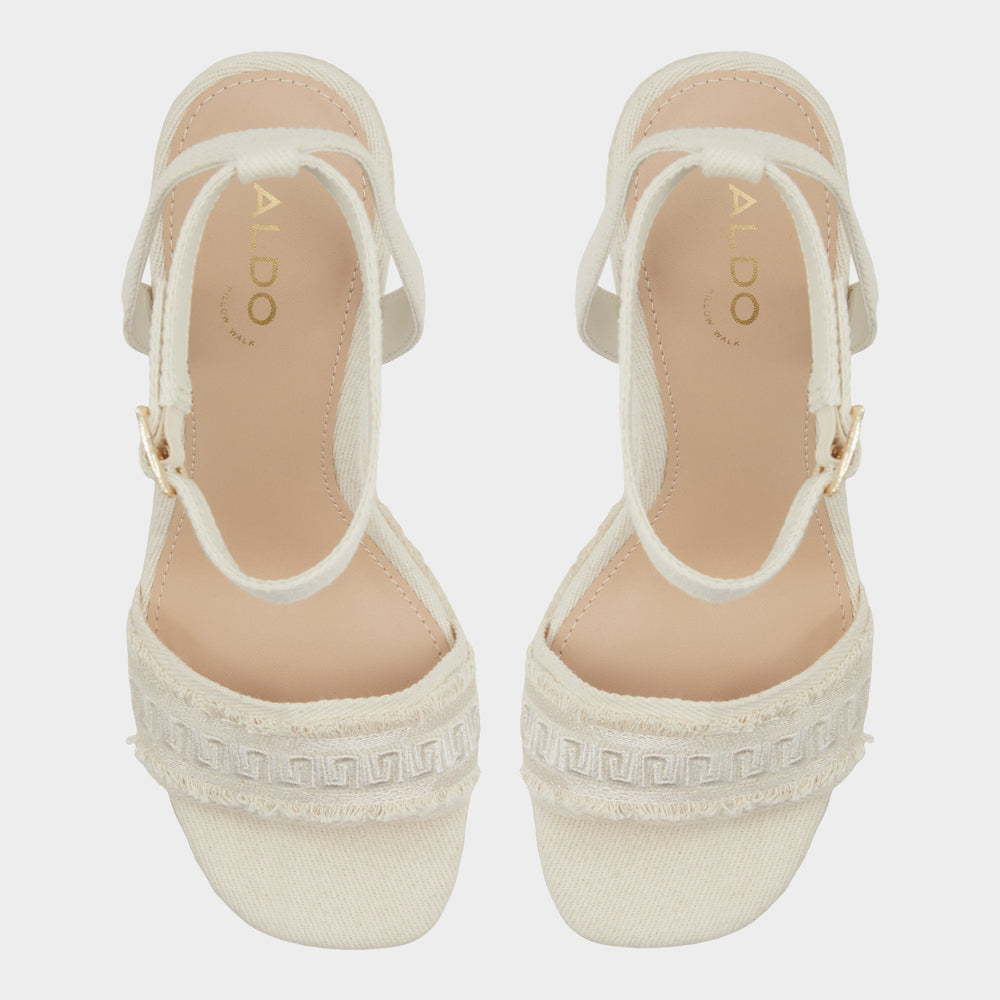 Aberitram Other White Women's Wedges - Wedge sandal