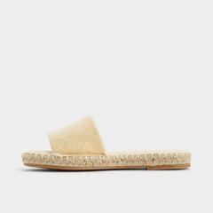 Erireni Dark Yellow Women's Platform sandals - Slide sandal