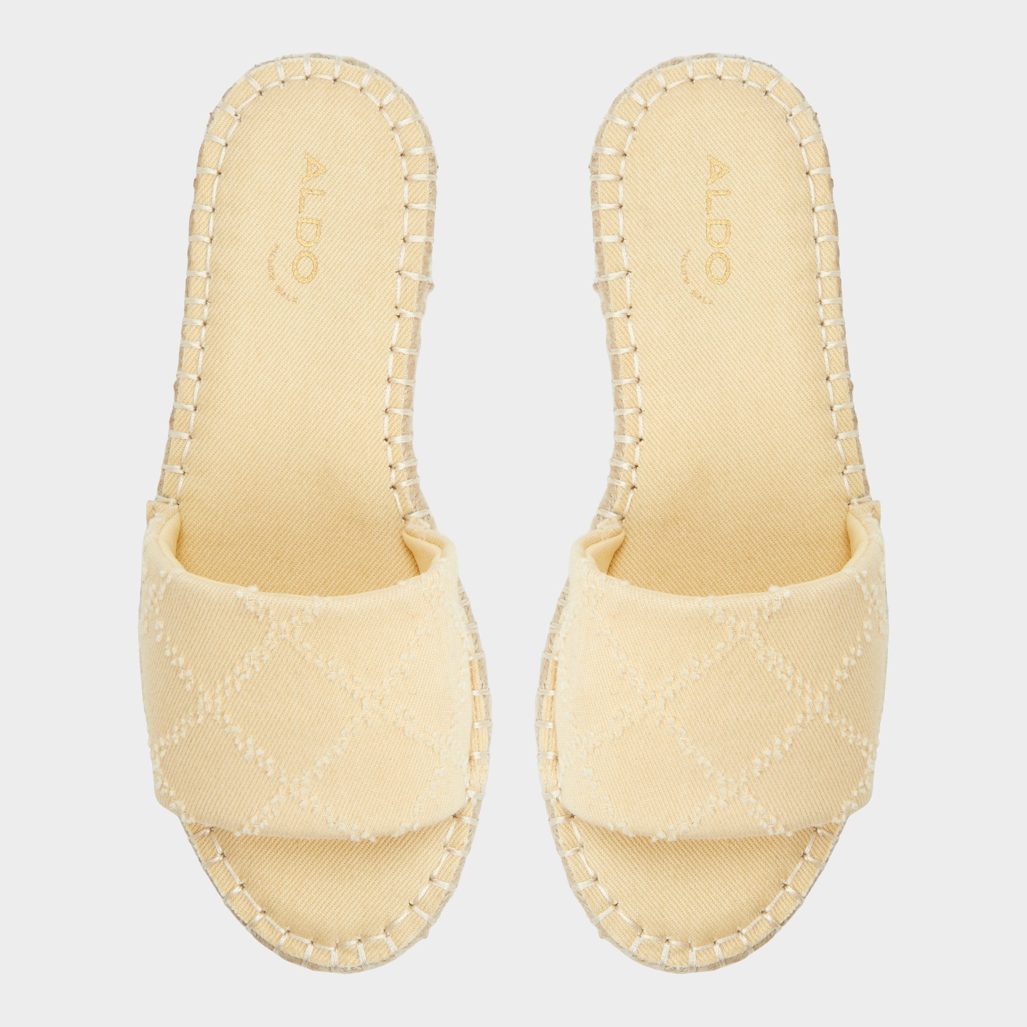 Erireni Dark Yellow Women's Platform sandals - Slide sandal