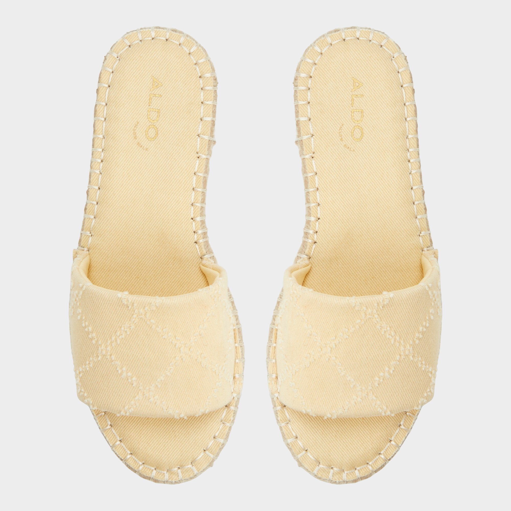 Erireni Dark Yellow Women's Platform sandals - Slide sandal