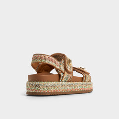 Sunhaven Bright Multi Women's Platform sandals - Footbed sandal