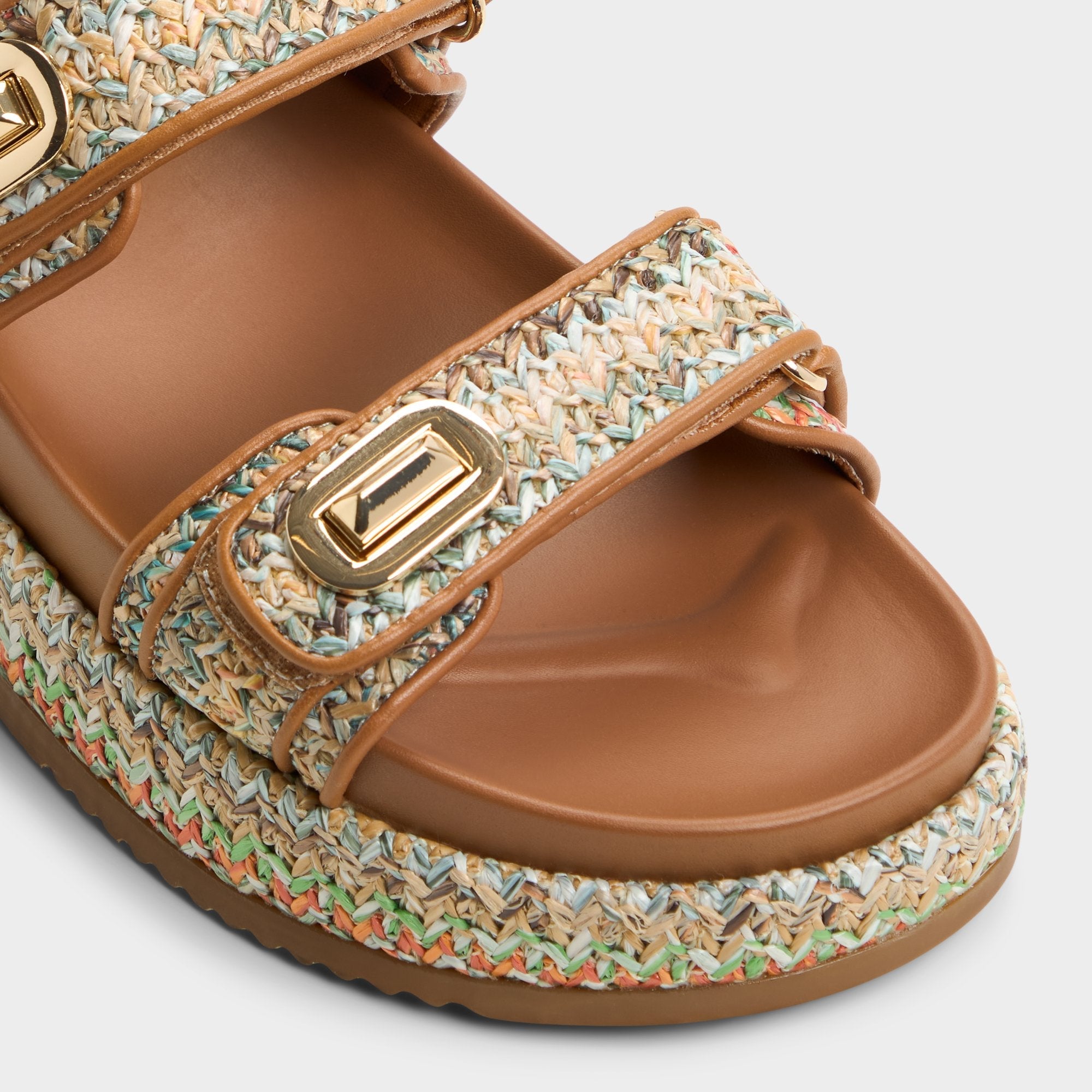 Sunhaven Bright Multi Women's Platform sandals - Footbed sandal