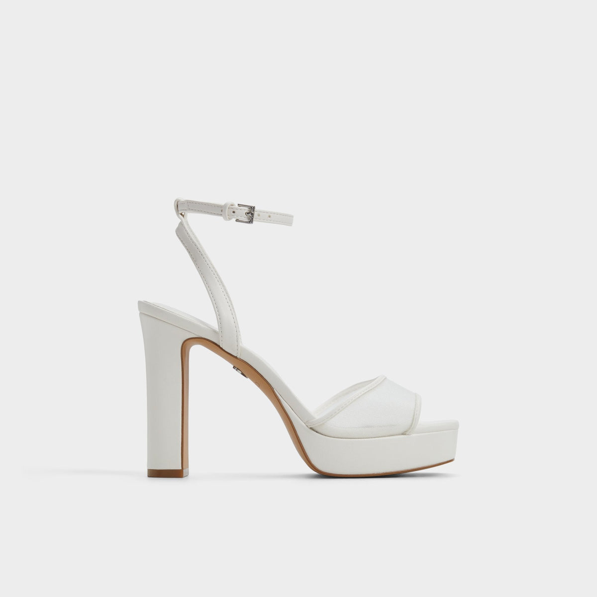 Block heel Chicglimmer Other White Women's Platform sandals - Strappy heeled sandal