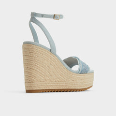 Aberitram Denim Women's Platform sandals - Wedge sandal