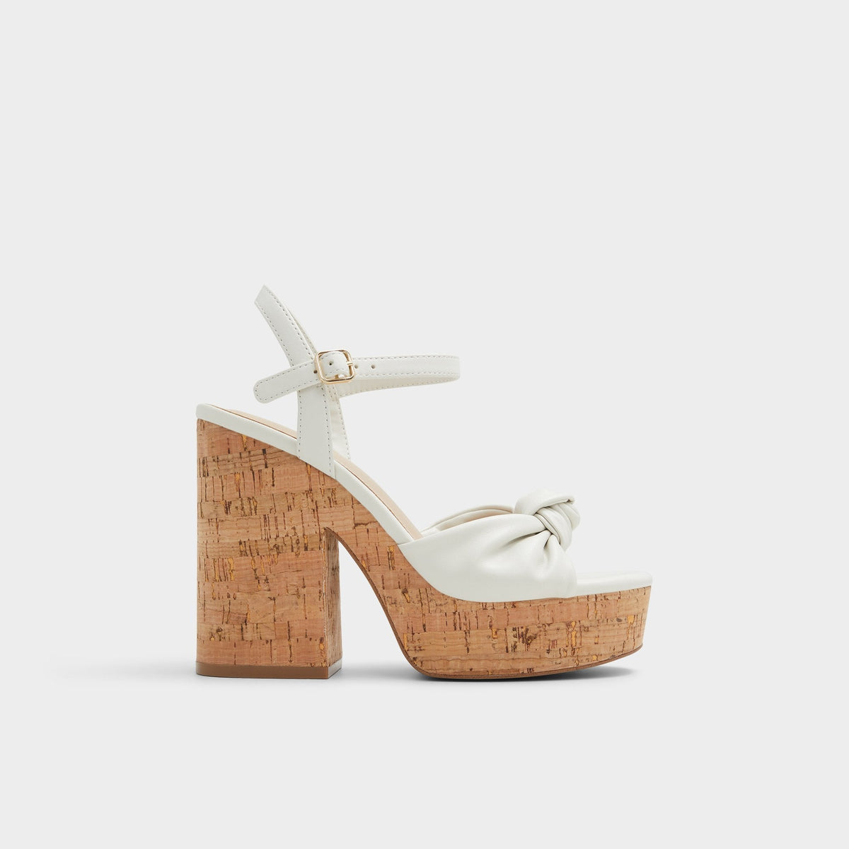 Platform Ulialdan White/Bone Women's Platform sandals - Strappy heeled sandal