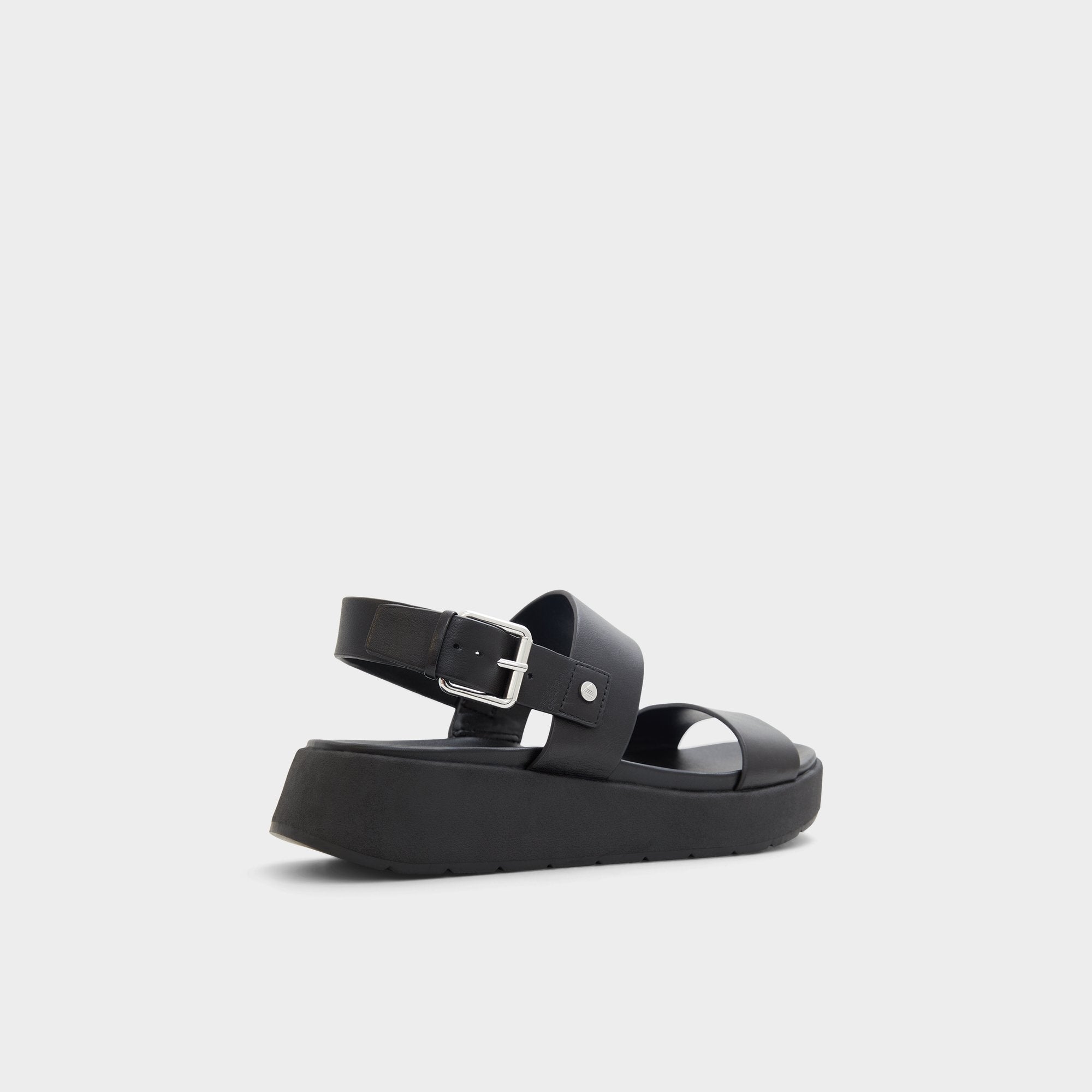 Silyia Black Women's Sandals - Flat sandal