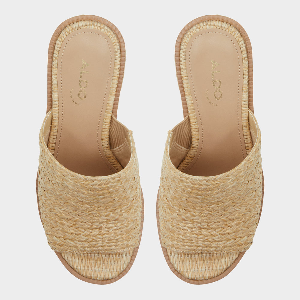Midsommar Open Natural Women's Wedges - Wedge sandal Wedge heel