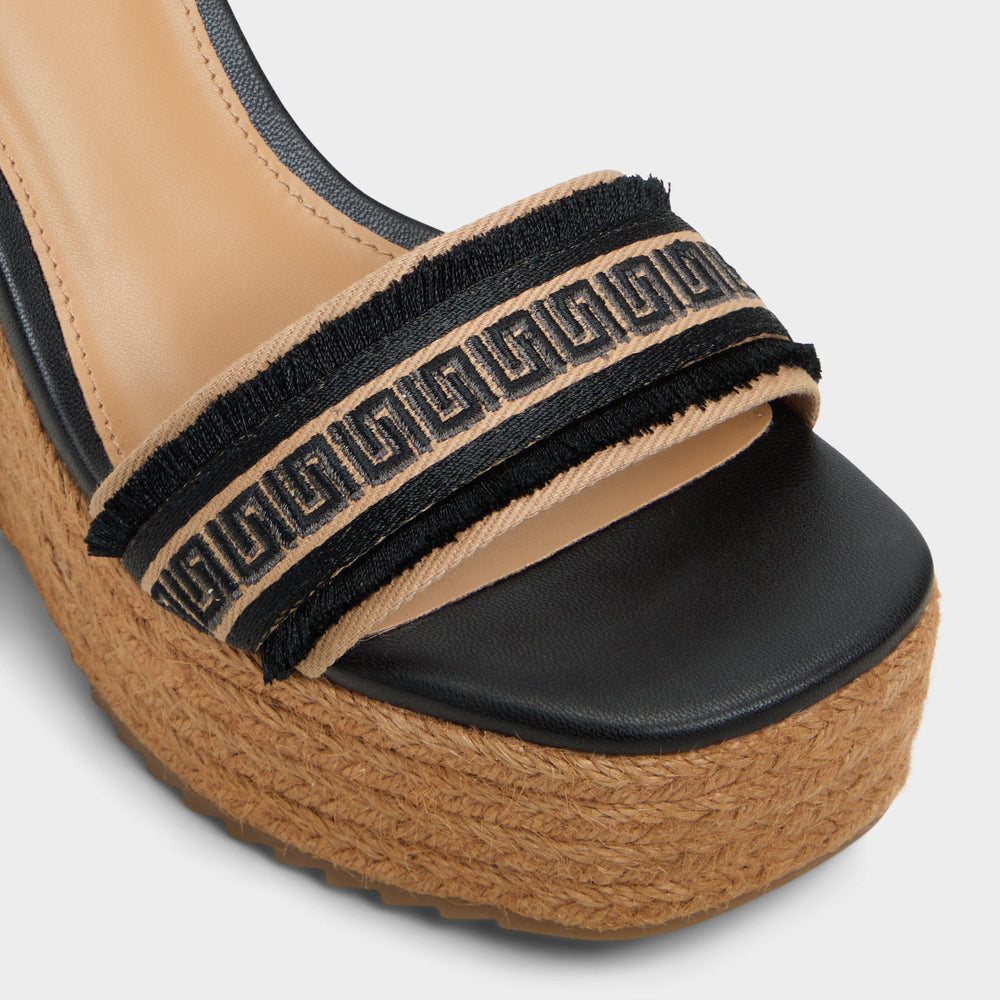 Aberitram Natural Women's Platform sandals - Wedge sandal