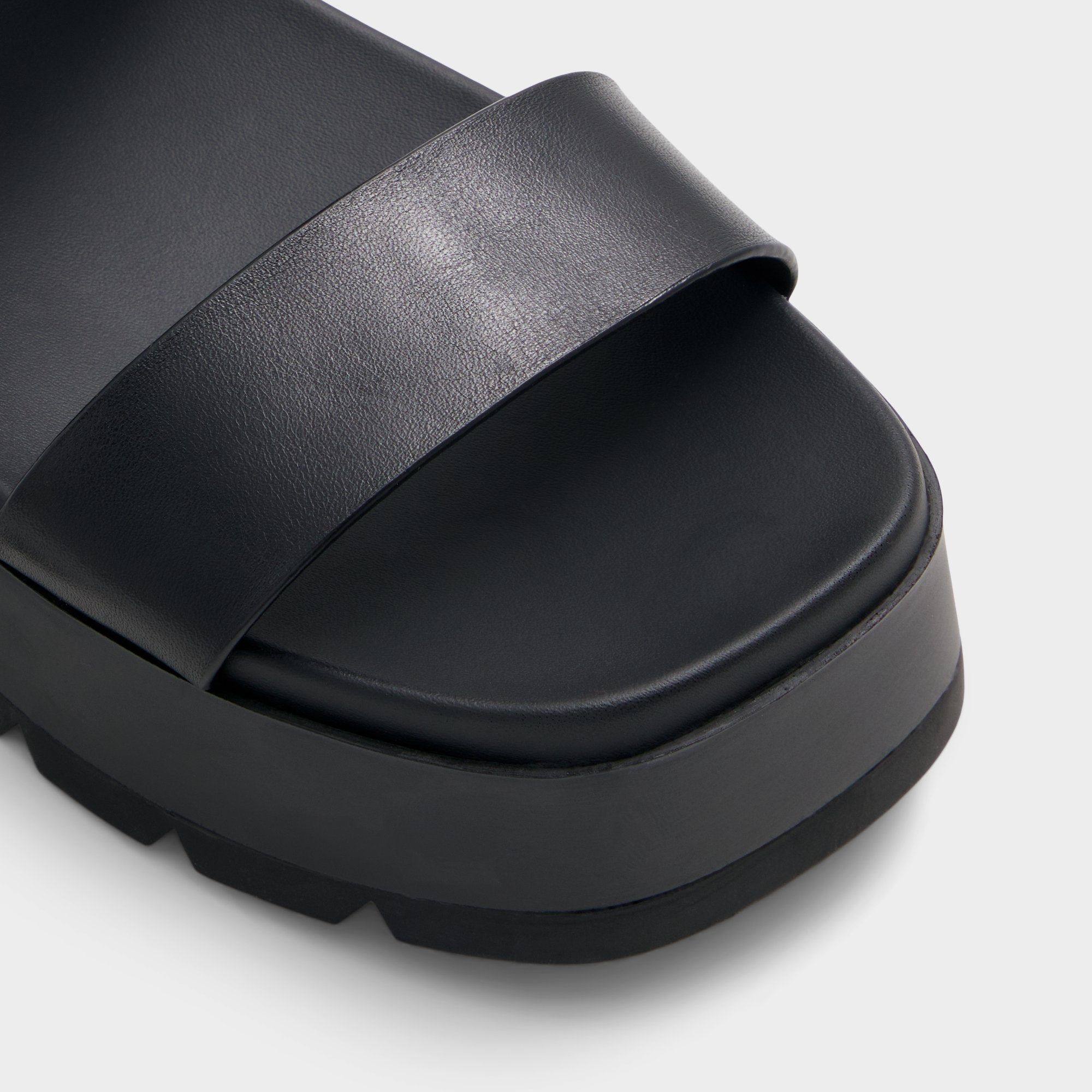 Thila Open Black Women's Wedges - Wedge sandal