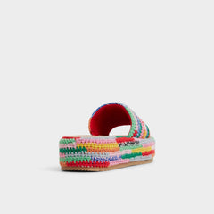 Bohemina Bright Multi Women's Platform sandals - Flatform sandal