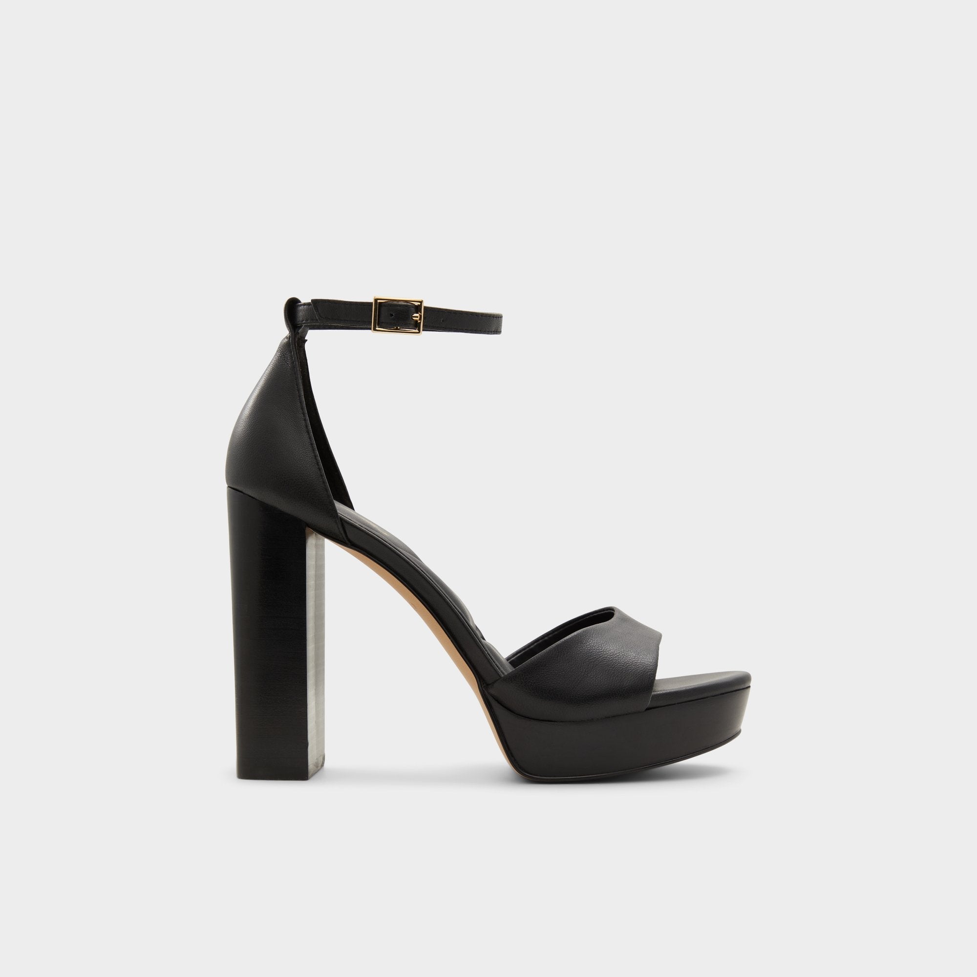 Enaegyn2.0 Black Women's Platform sandals - Strappy heeled sandal Platform