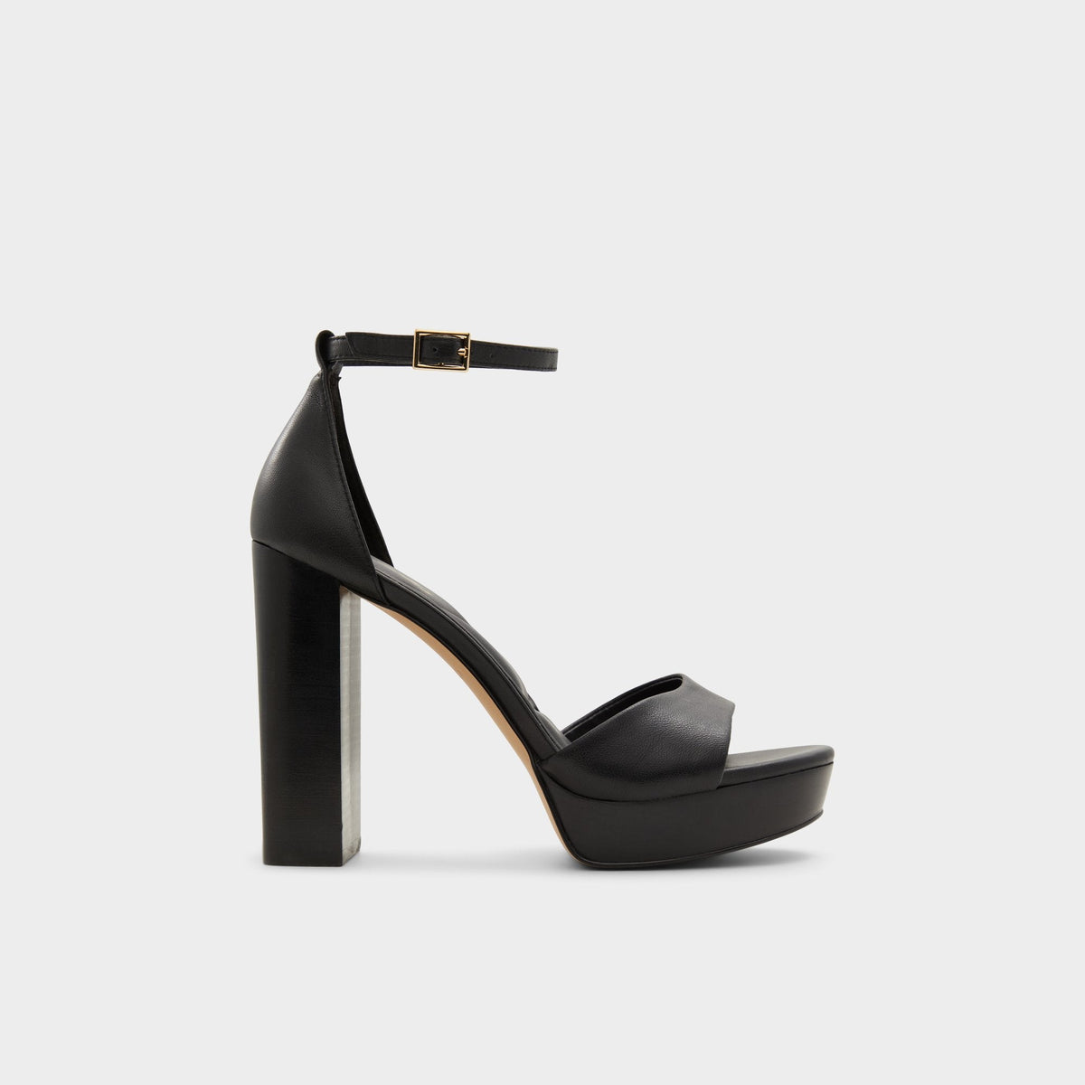 Enaegyn2.0 Black Women's Platform sandals - Strappy heeled sandal Platform
