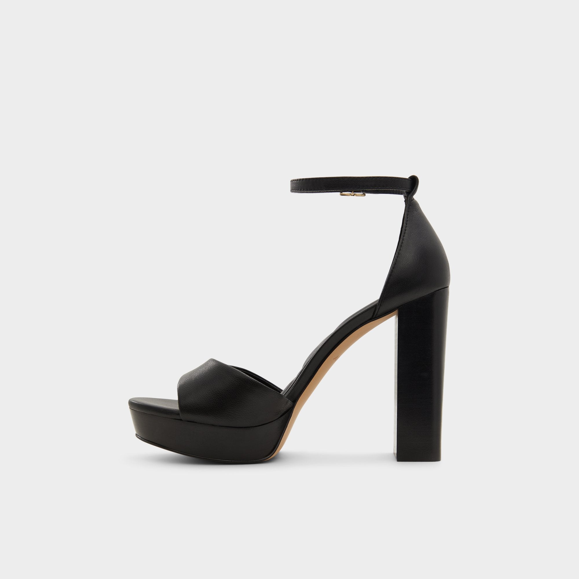 Enaegyn2.0 Black Women's Platform sandals - Strappy heeled sandal Platform