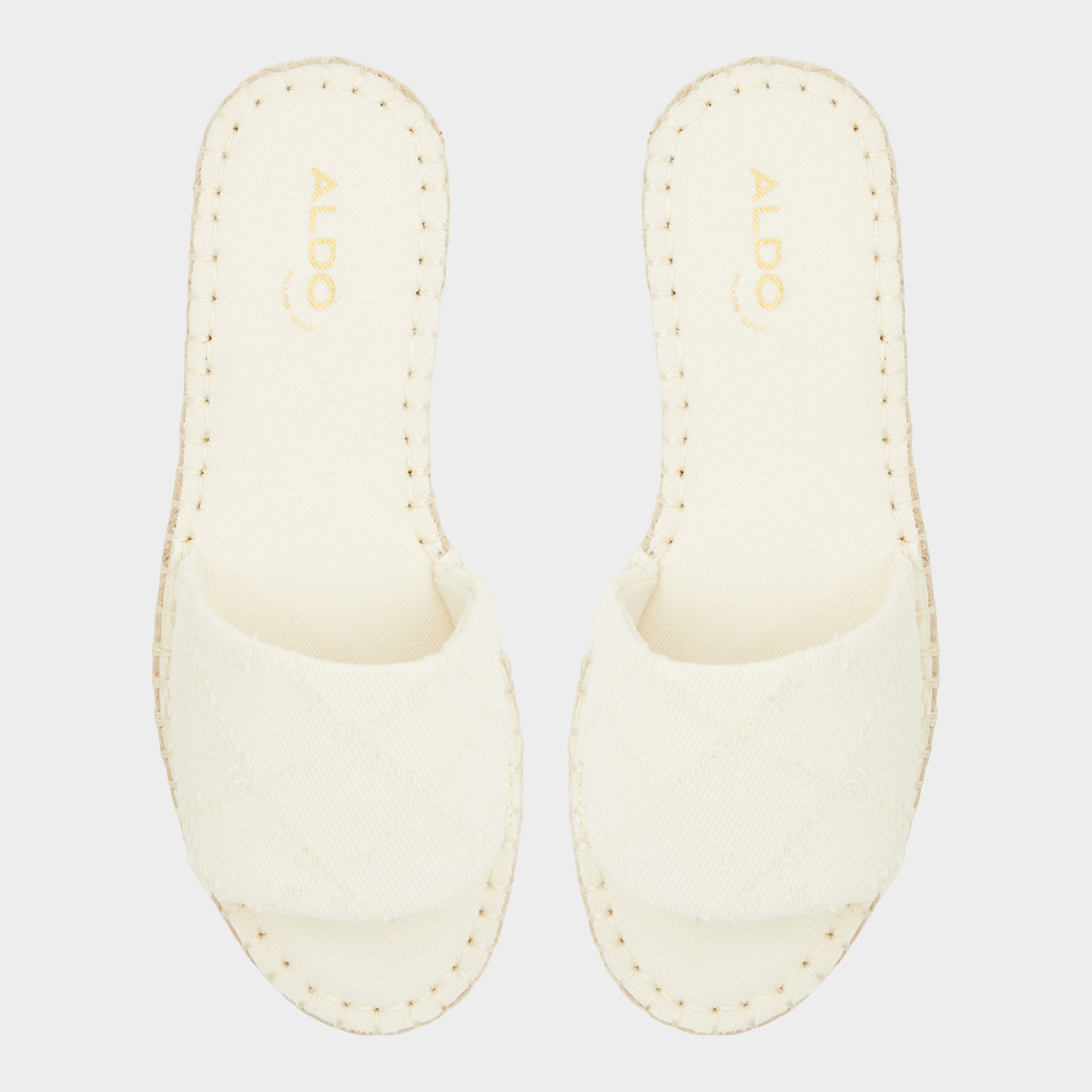 Erireni Open Natural Women's Flats - Slide sandal