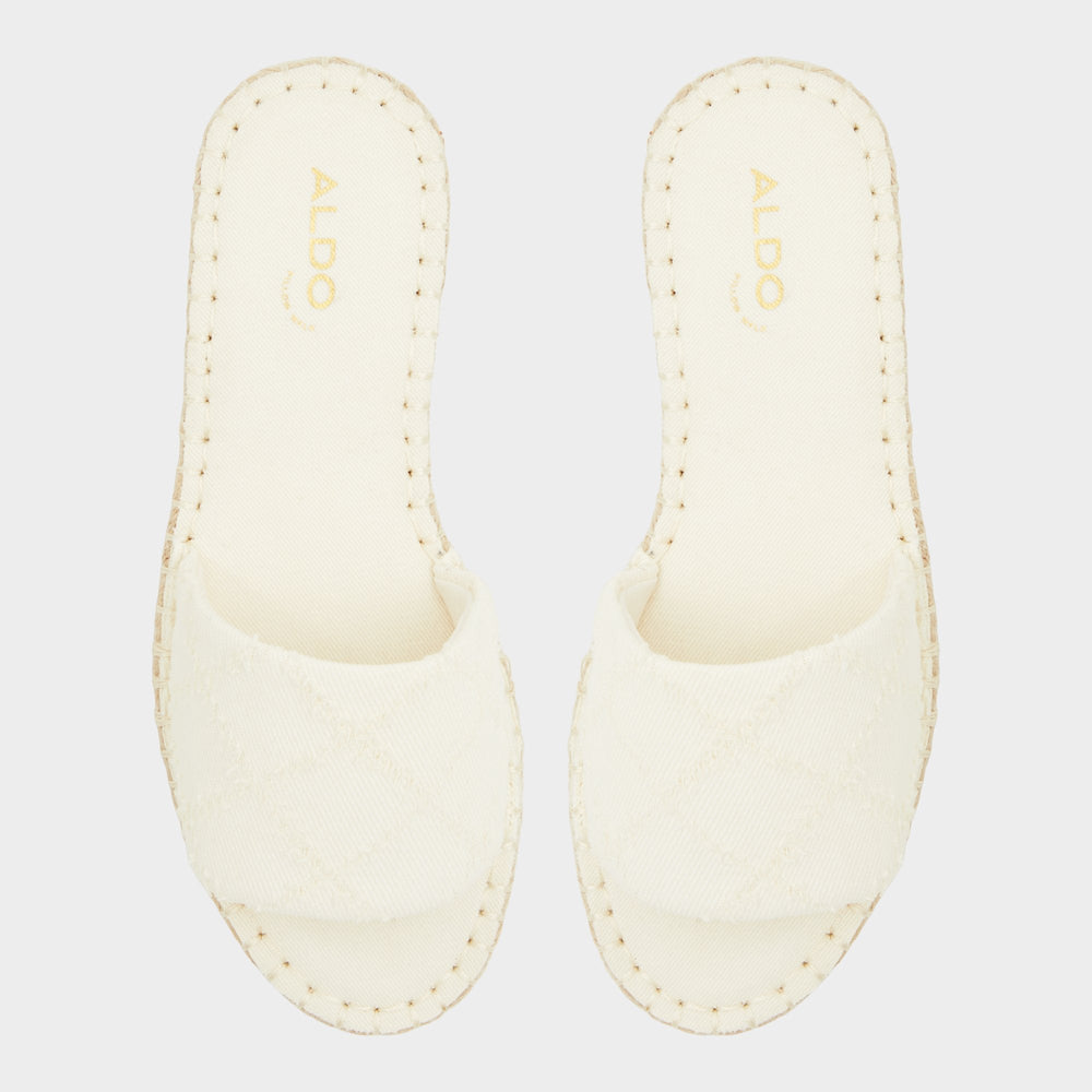 Erireni Open Natural Women's Flats - Slide sandal