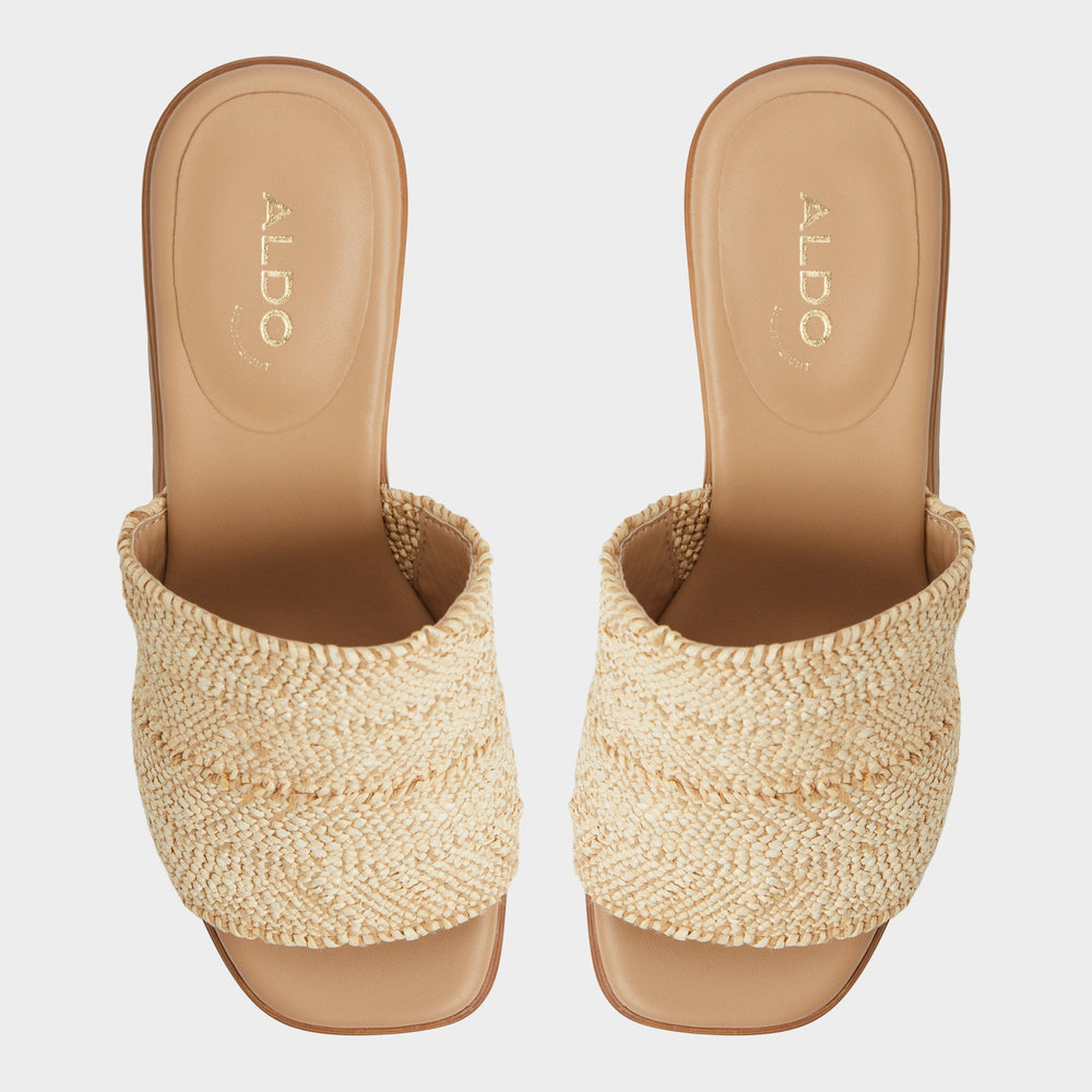 Platform Maysee Natural Women's Platform sandals - Heeled mule