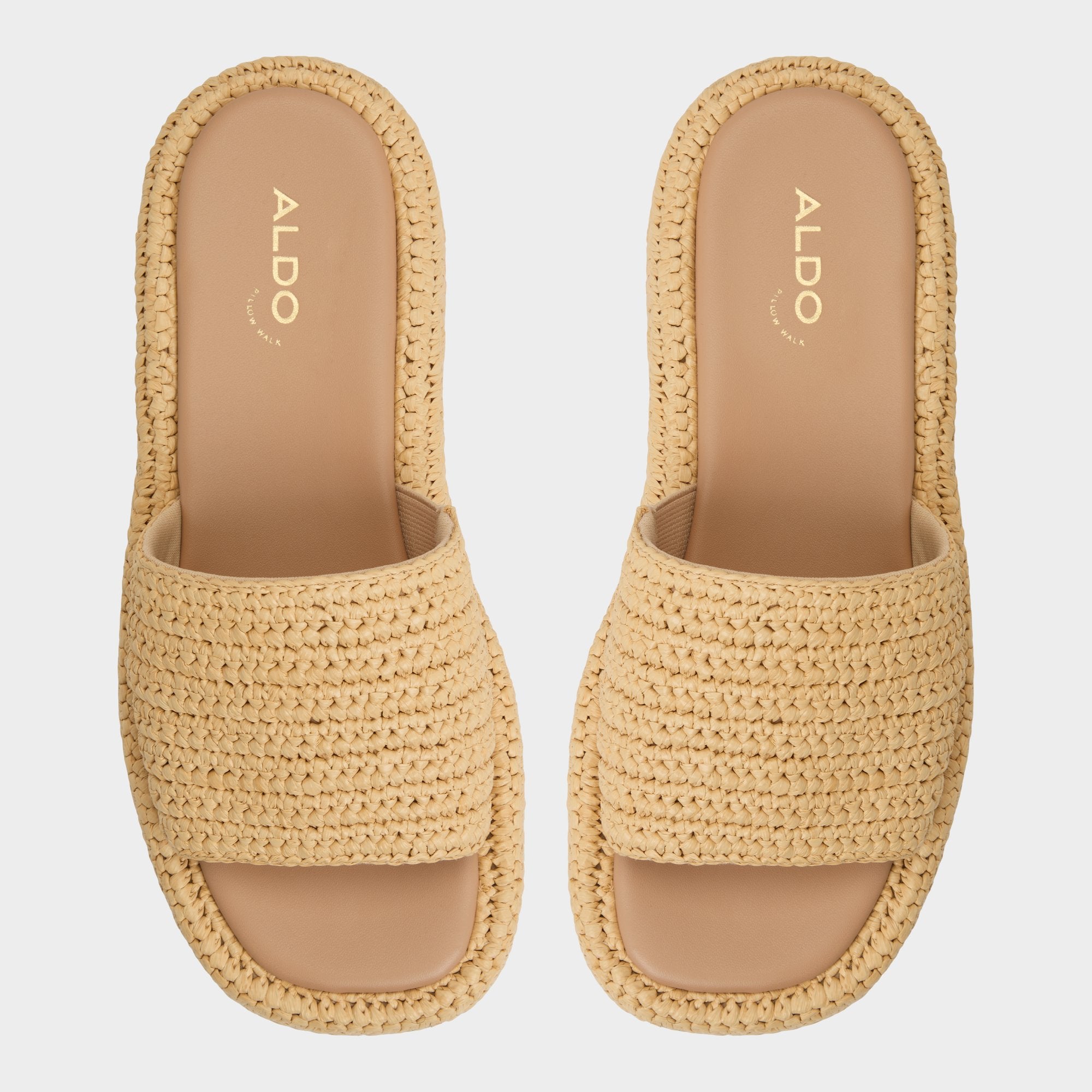 Bohemina Natural Women's Platform sandals - Flatform sandal