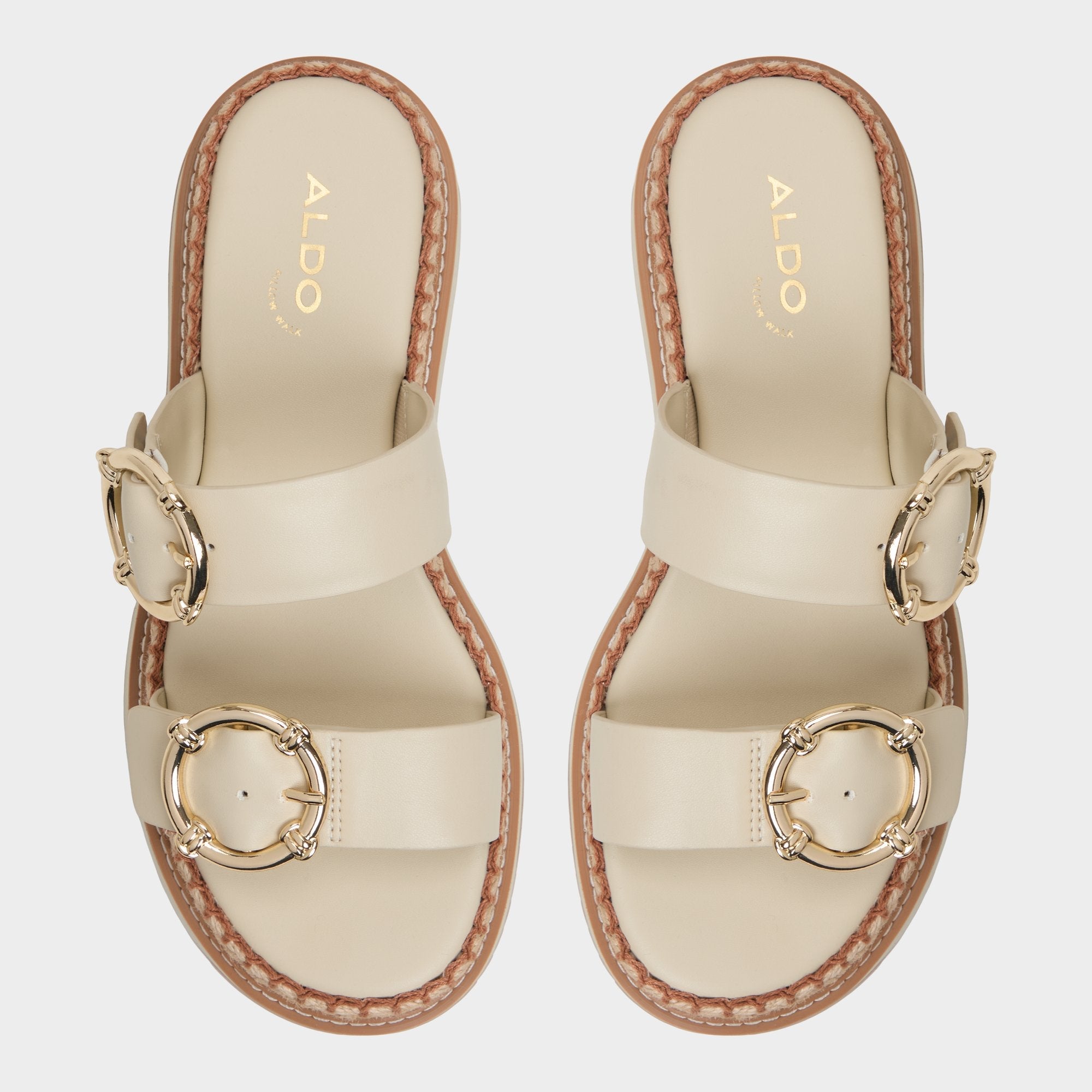 Kaeithien Bone Women's Platform sandals - Slide sandal