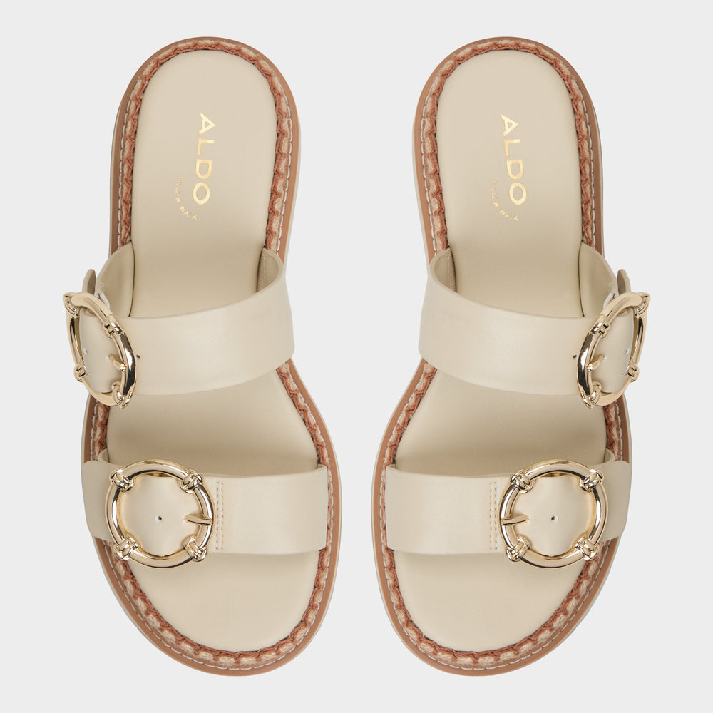 Kaeithien Bone Women's Platform sandals - Slide sandal