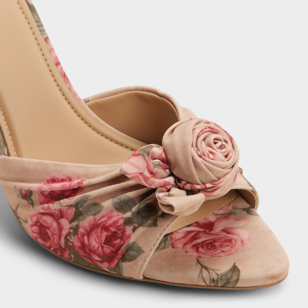 Stiletto heel Rosalina in Beige Combo 14193392 - Heeled mule