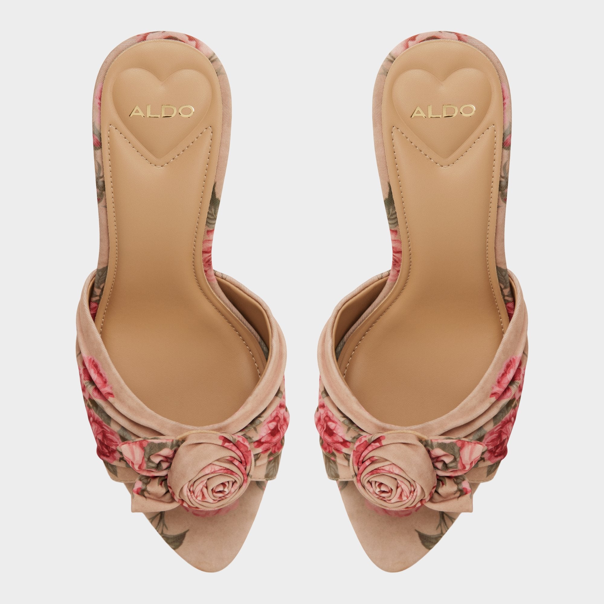 Stiletto heel Rosalina in Beige Combo 14193392 - Heeled mule