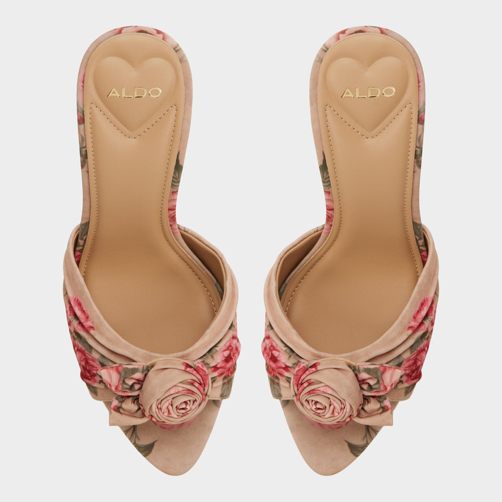 Stiletto heel Rosalina in Beige Combo 14193392 - Heeled mule
