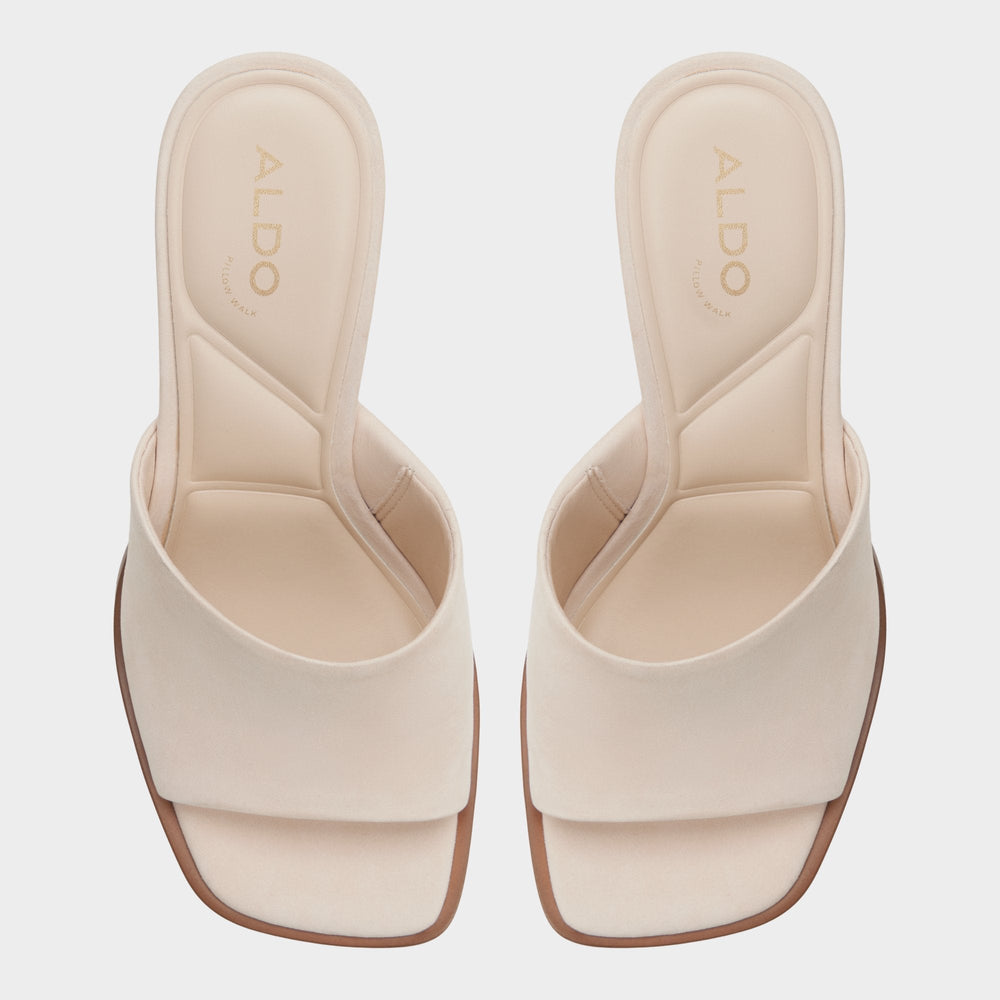 Block heel Re in Sophia Other Beige - Heeled mule