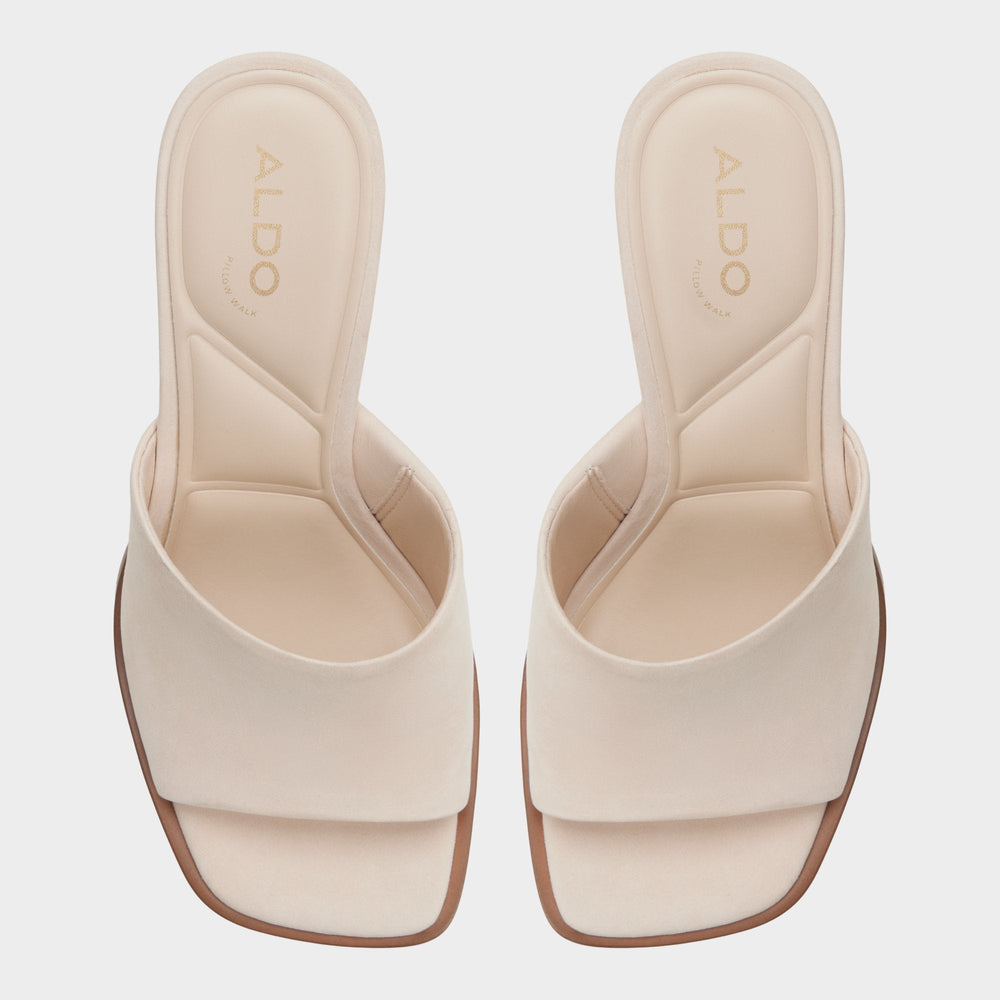 Block heel Re in Sophia Other Beige - Heeled mule