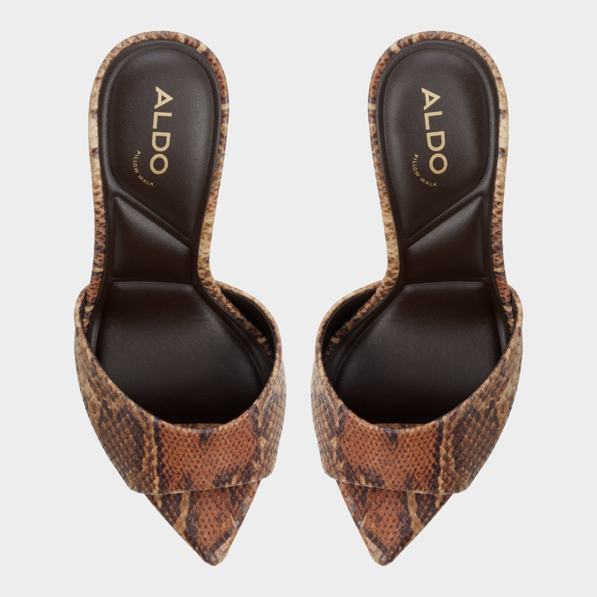 Anniebrilden in Brown Multi 14190598 - Heeled mule Stiletto heel