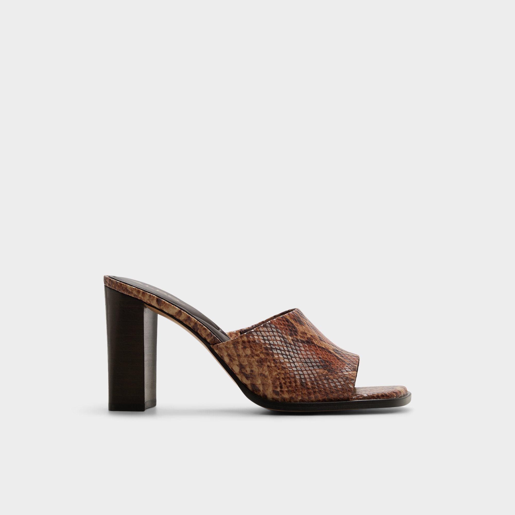 Block heel Re in Sophia Brown Multi14190695 - Heeled mule