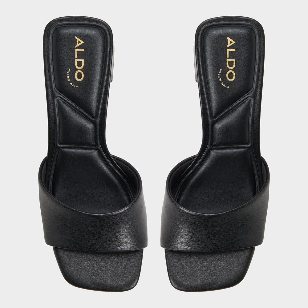 Block heel Tisha Black Women's Heeled mules - Heeled mule