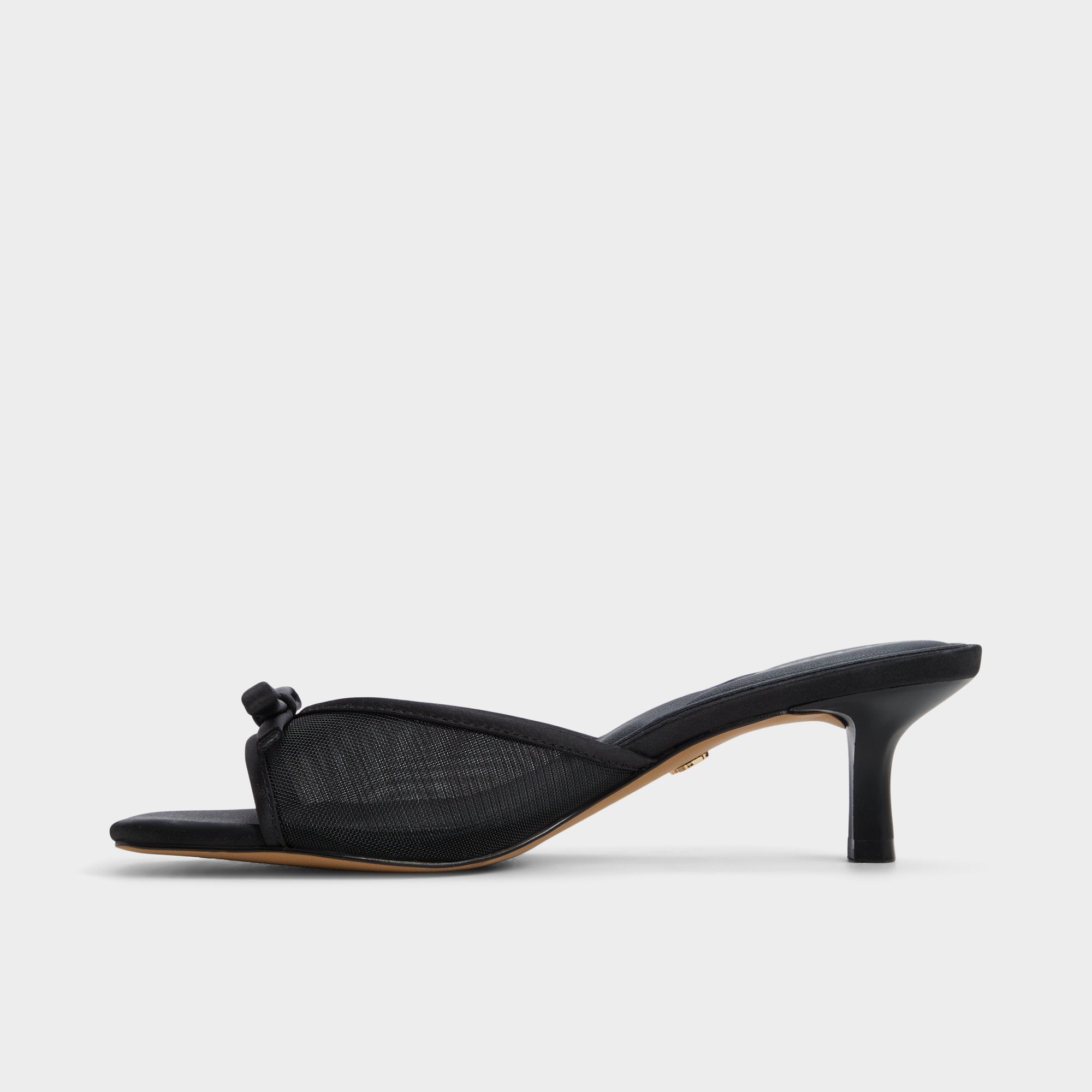 Begoniaa Black Women's Heeled mules - Heeled mule Kitten heel