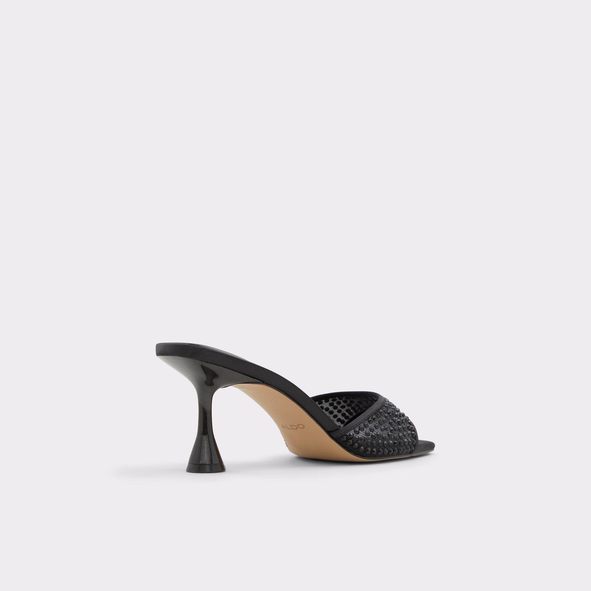 Agatha in Black 13658267 - Heeled mule