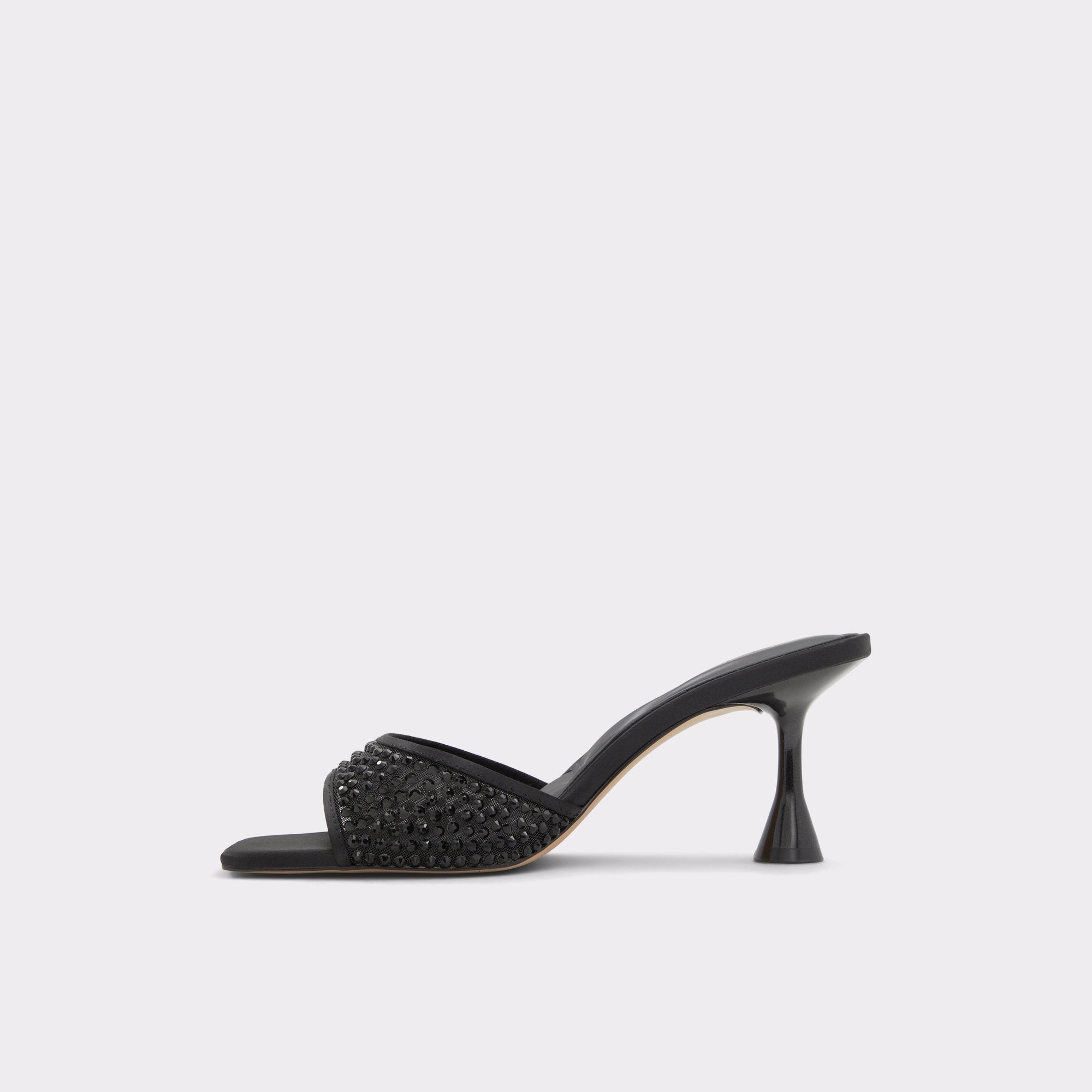 Agatha in Black 13658267 - Heeled mule
