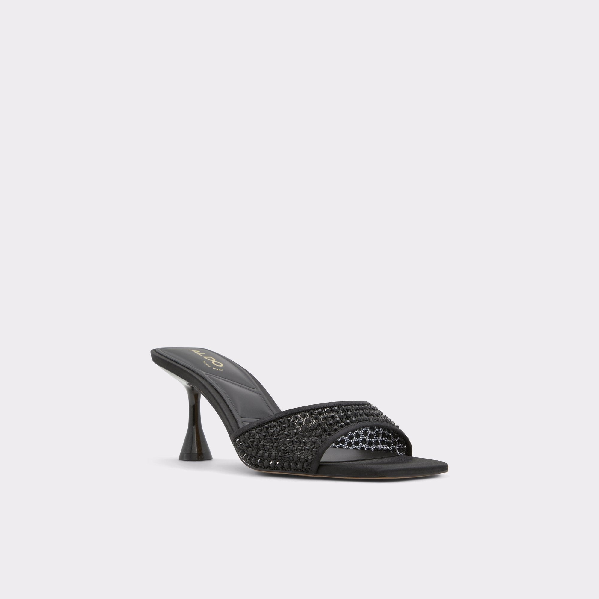 Agatha in Black 13658267 - Heeled mule