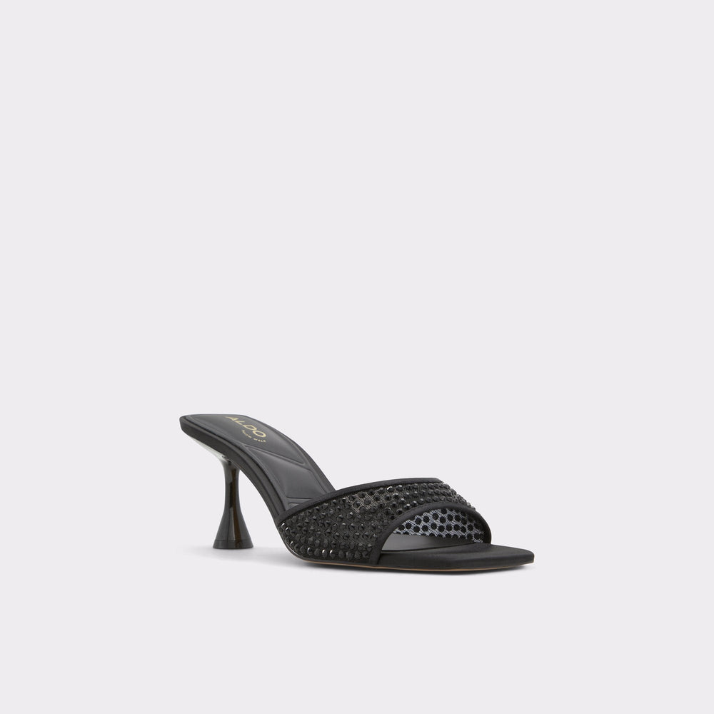 Agatha in Black 13658267 - Heeled mule