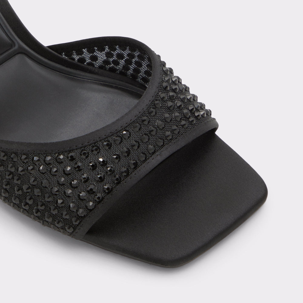 Agatha in Black 13658267 - Heeled mule