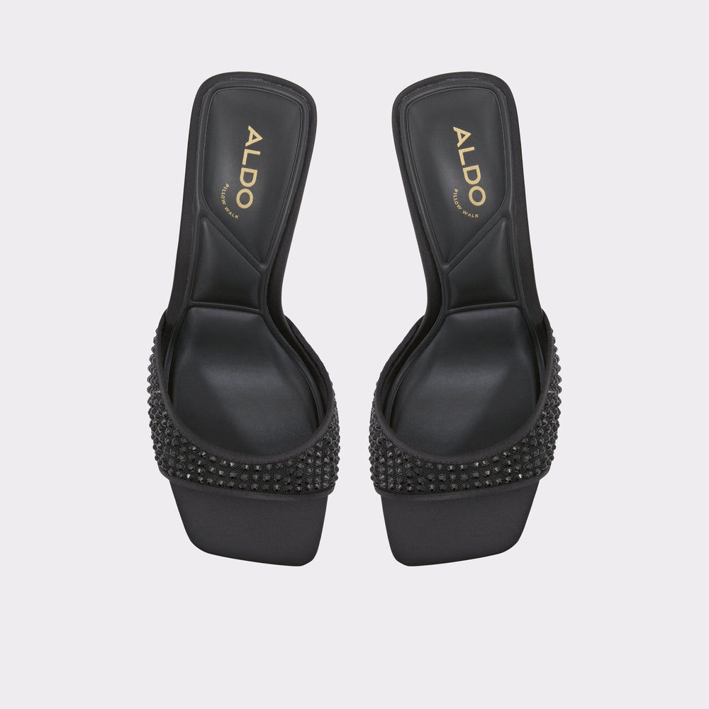 Agatha in Black 13658267 - Heeled mule