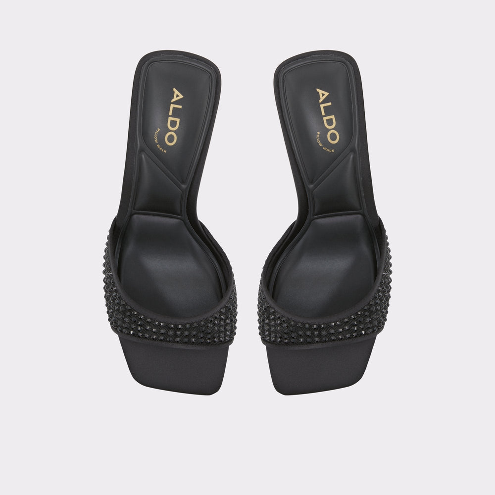 Agatha in Black 13658267 - Heeled mule