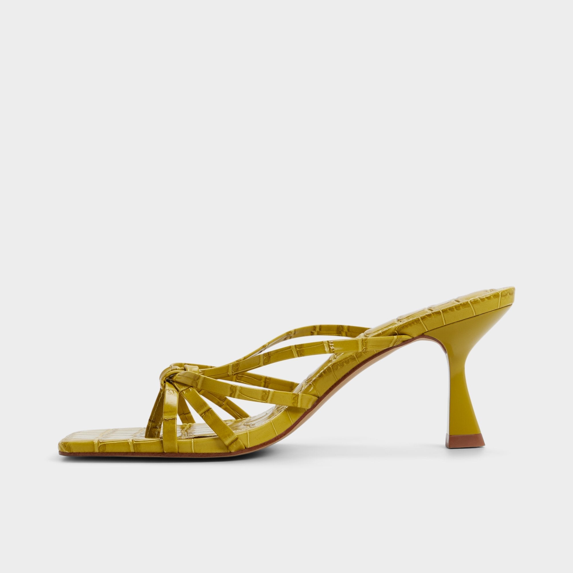 Stiletto heel Lumera in Other Yellow - Heeled mule