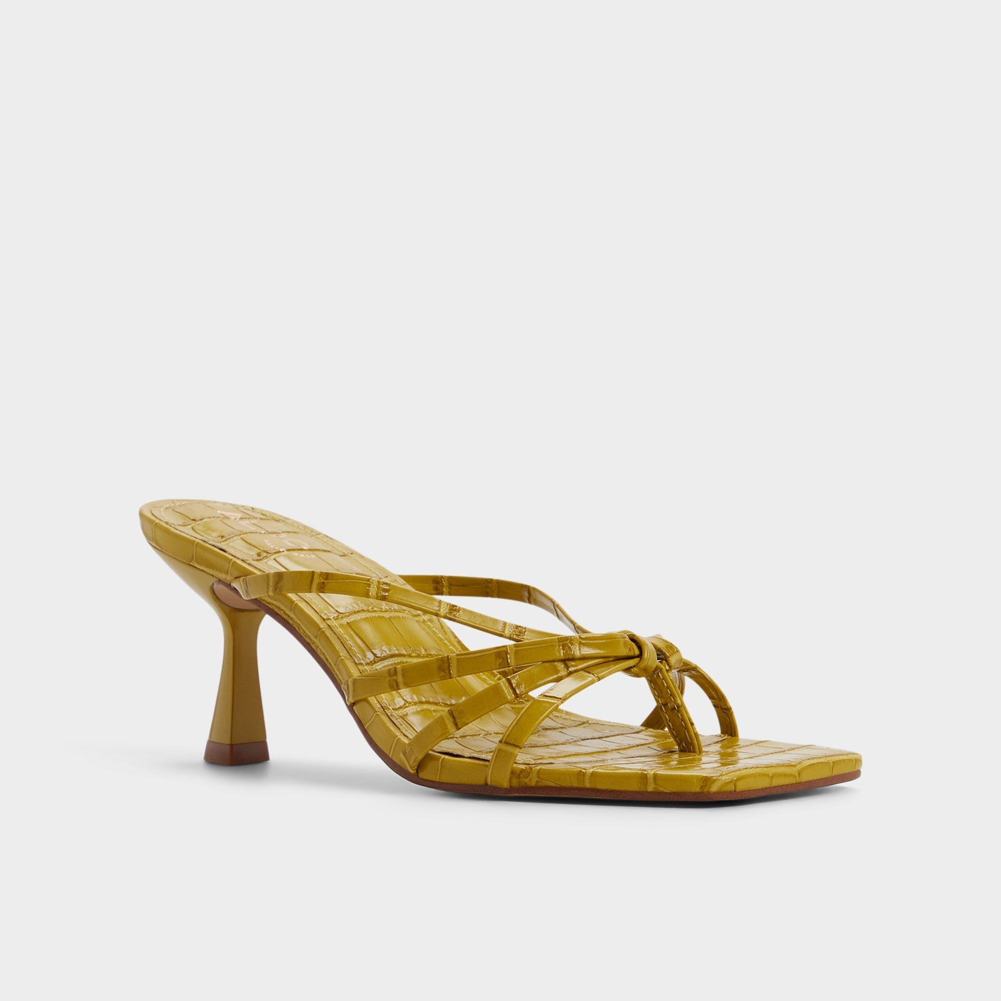 Stiletto heel Lumera in Other Yellow - Heeled mule
