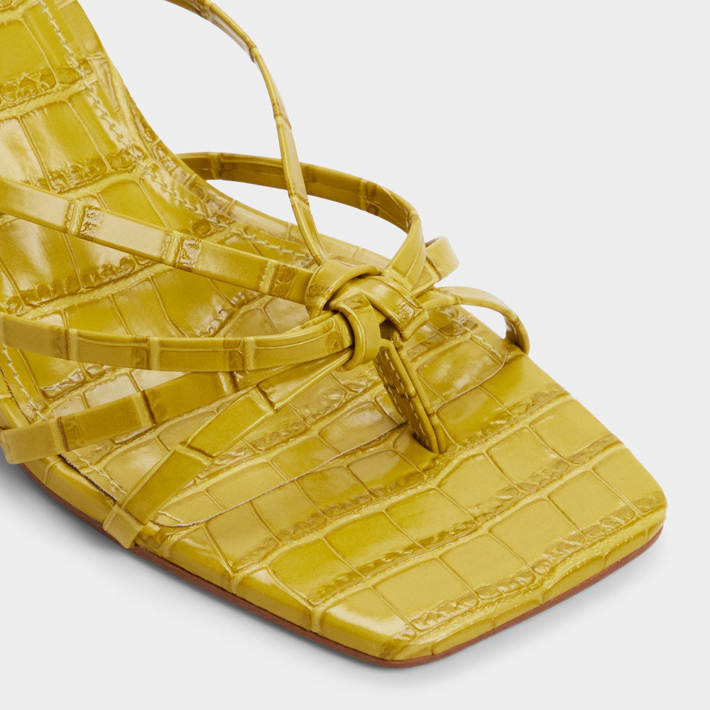Stiletto heel Lumera in Other Yellow - Heeled mule