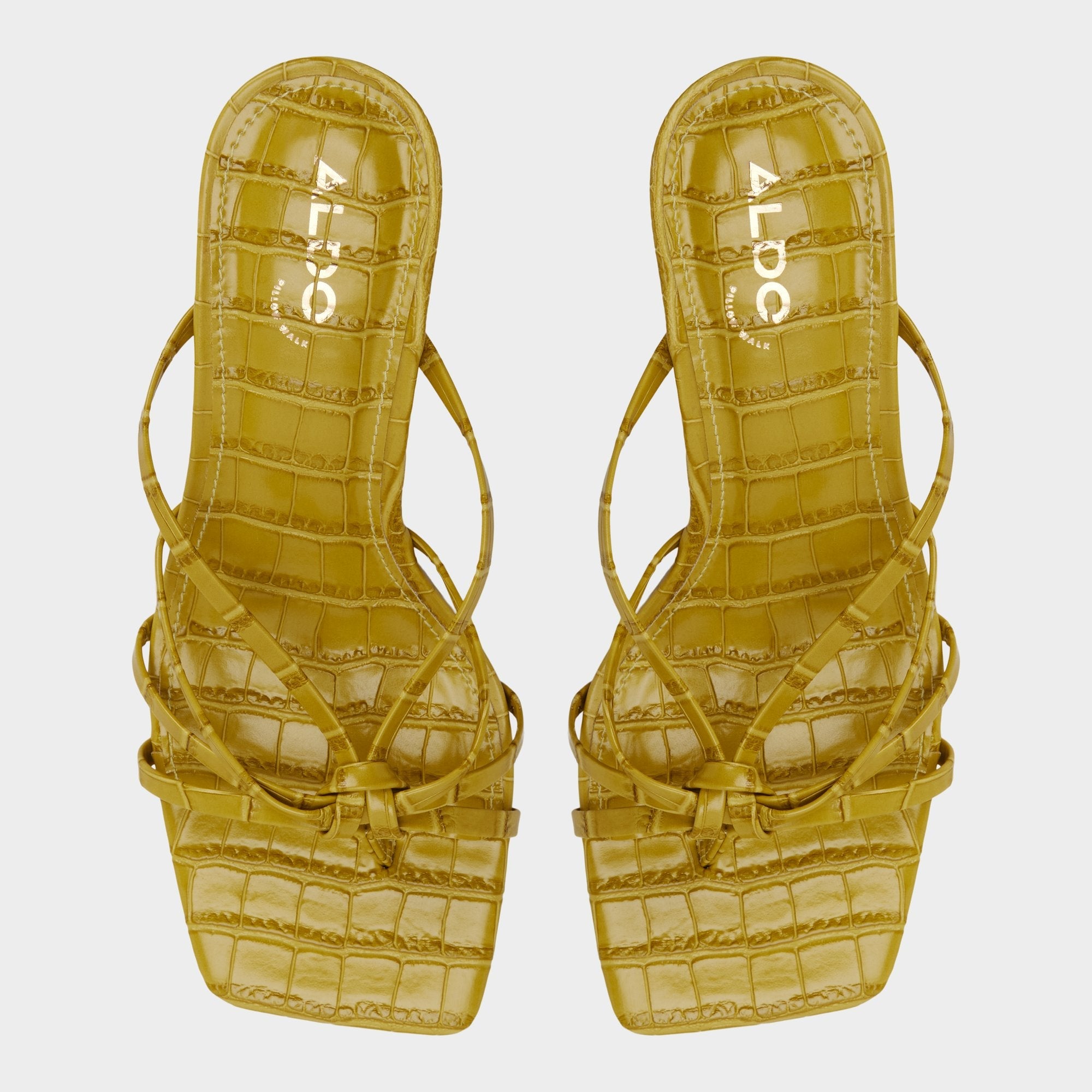 Stiletto heel Lumera in Other Yellow - Heeled mule