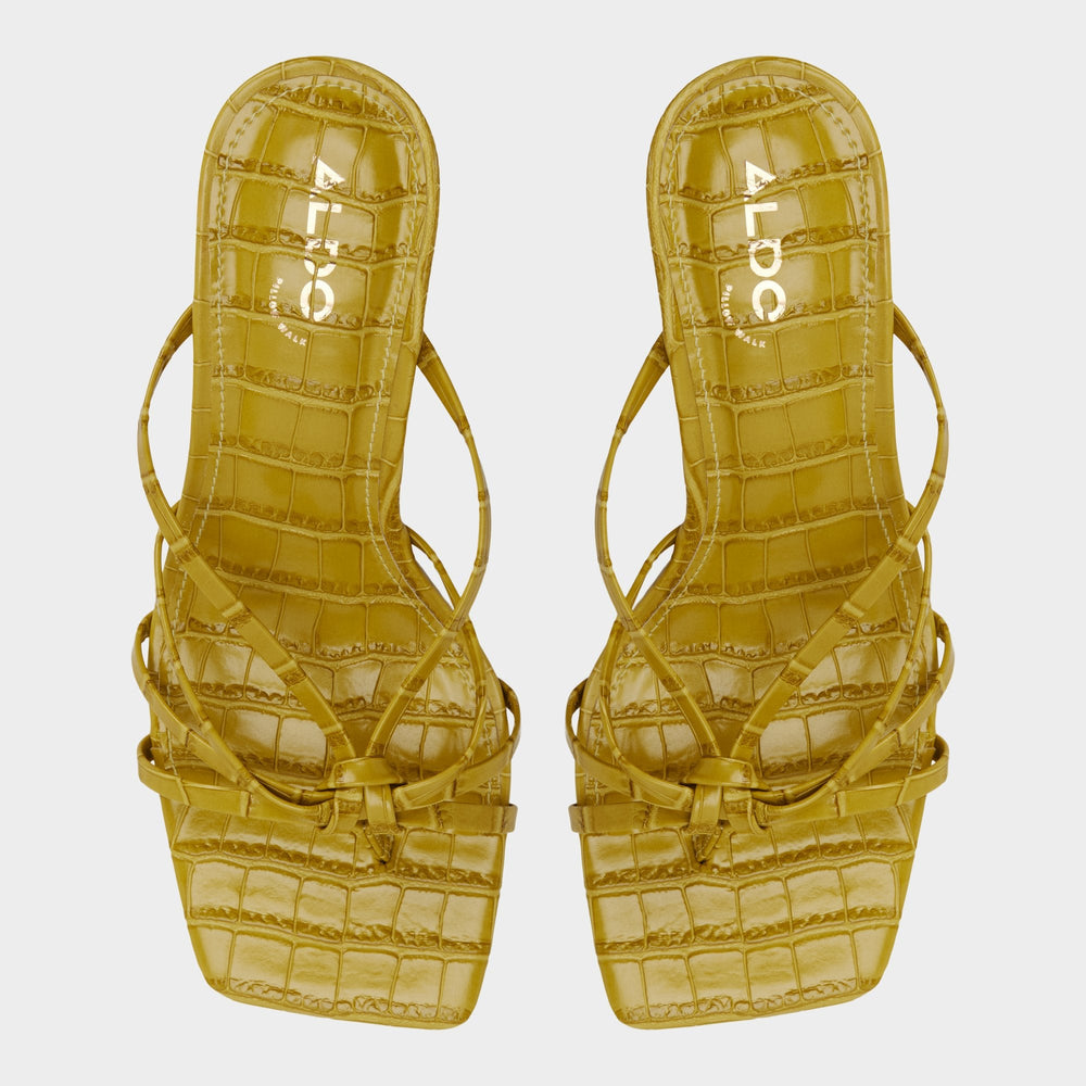 Stiletto heel Lumera in Other Yellow - Heeled mule