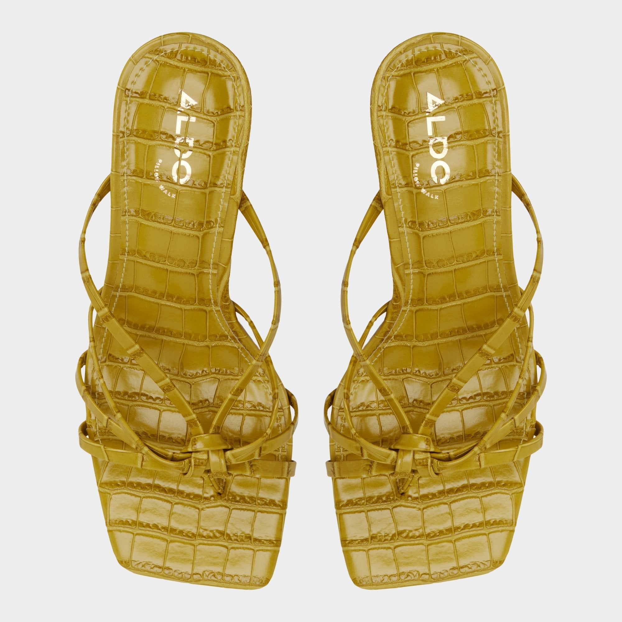 Stiletto heel Lumera in Other Yellow - Heeled mule