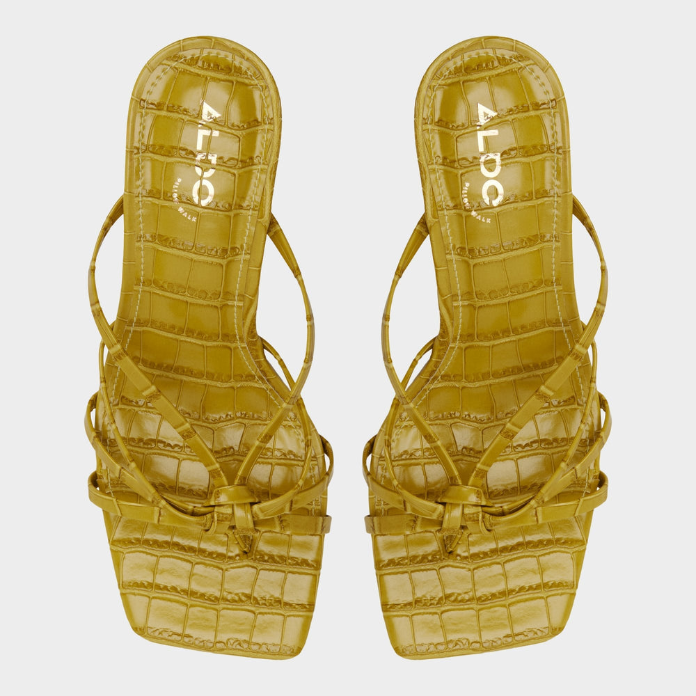 Stiletto heel Lumera in Other Yellow - Heeled mule