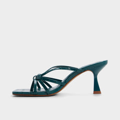 Lumera in Other Green - Heeled mule Stiletto heel