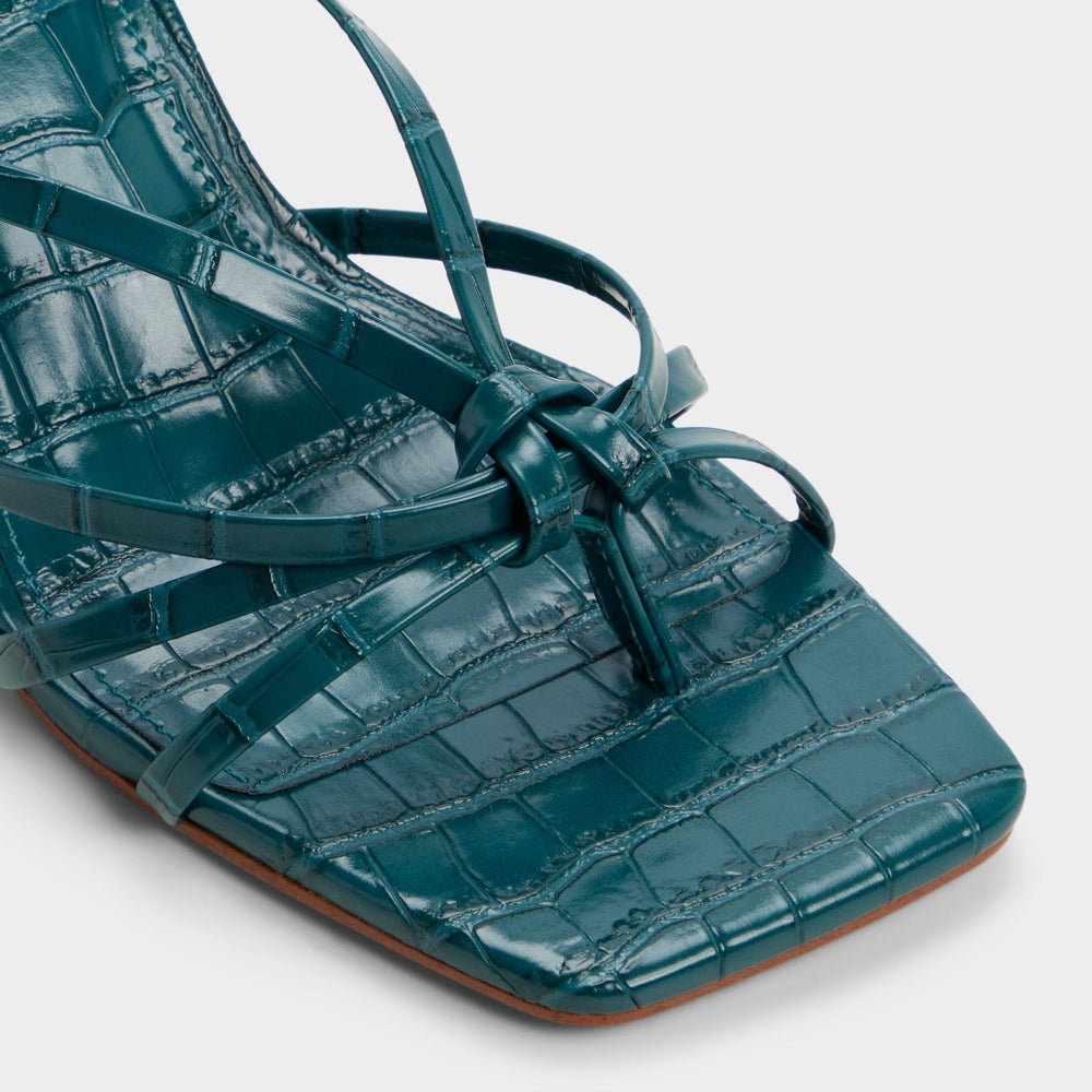 Lumera in Other Green - Heeled mule Stiletto heel