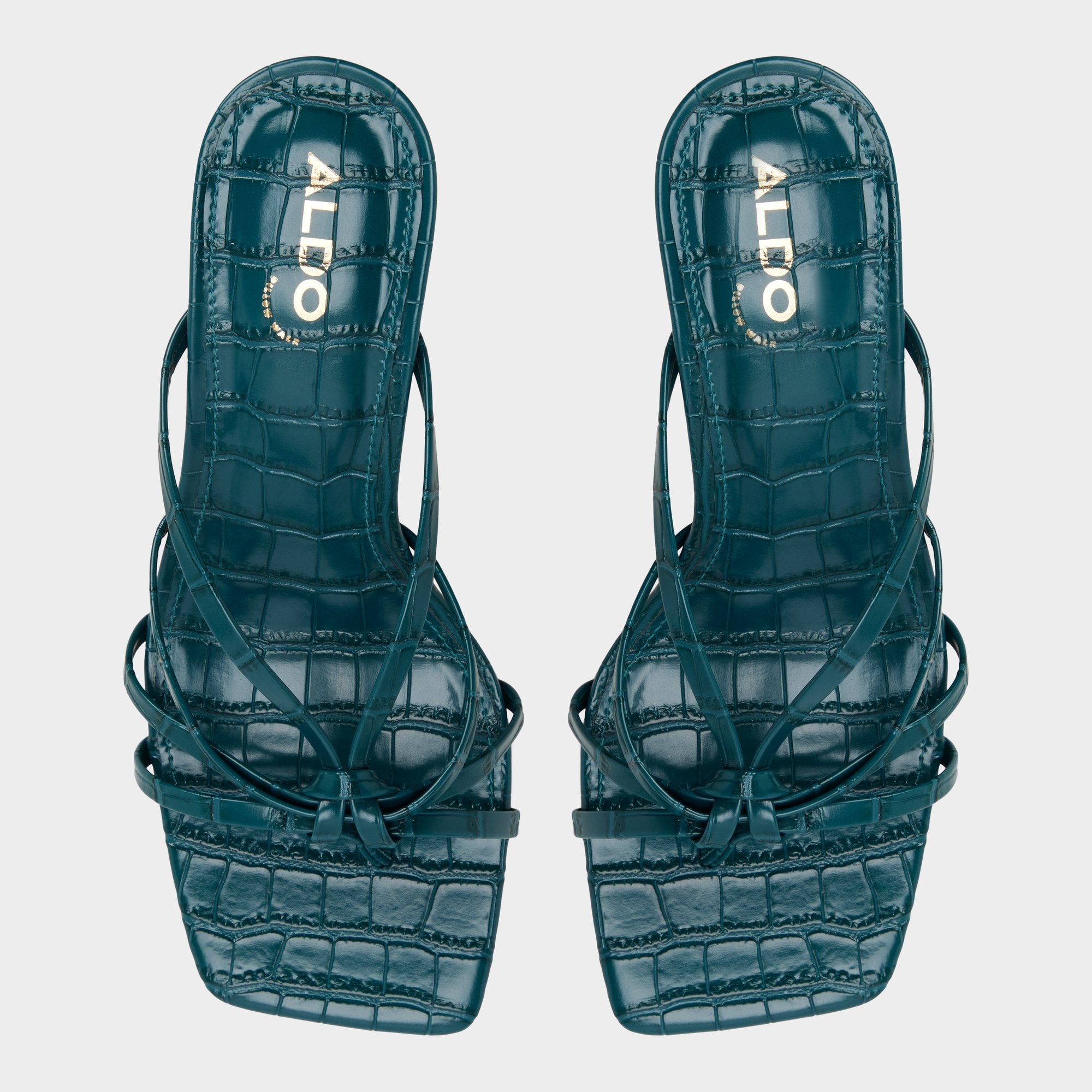 Lumera in Other Green - Heeled mule Stiletto heel