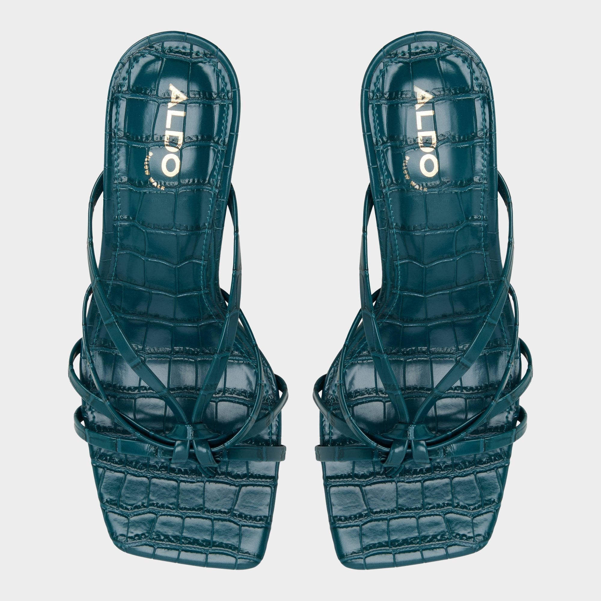 Lumera in Other Green - Heeled mule Stiletto heel